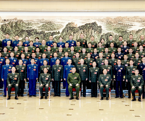 习近平在出席解放军和武警部队代表团全体会议时强调 统一思想认
