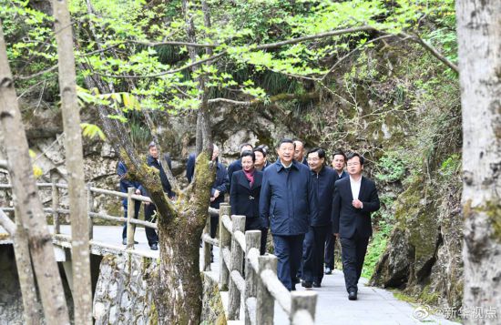 习近平在陕西考察(图4)