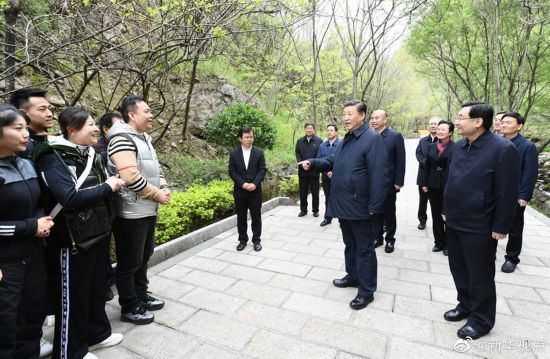 习近平在陕西考察(图5)
