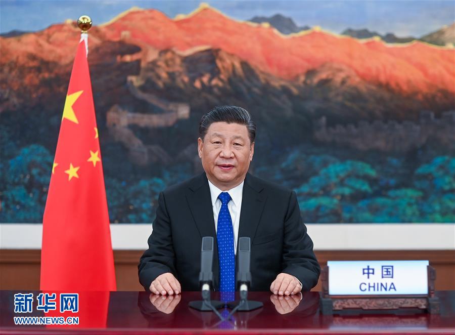 习近平在第73届世界卫生大会视频会议开幕式上致辞(图1)