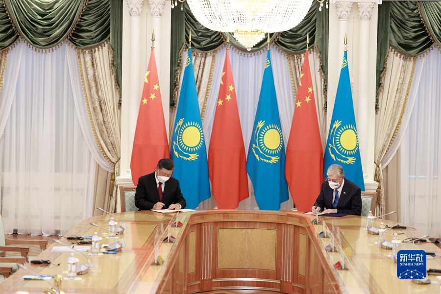 习近平对哈萨克斯坦共和国进行国事访问(图8)